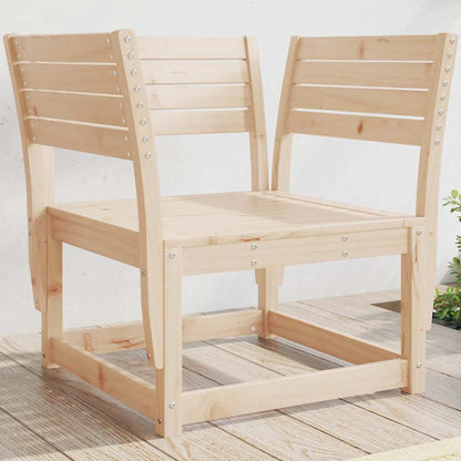 Garden Chair | Natural Pine | Solid Pine Wood | Medium | Modular