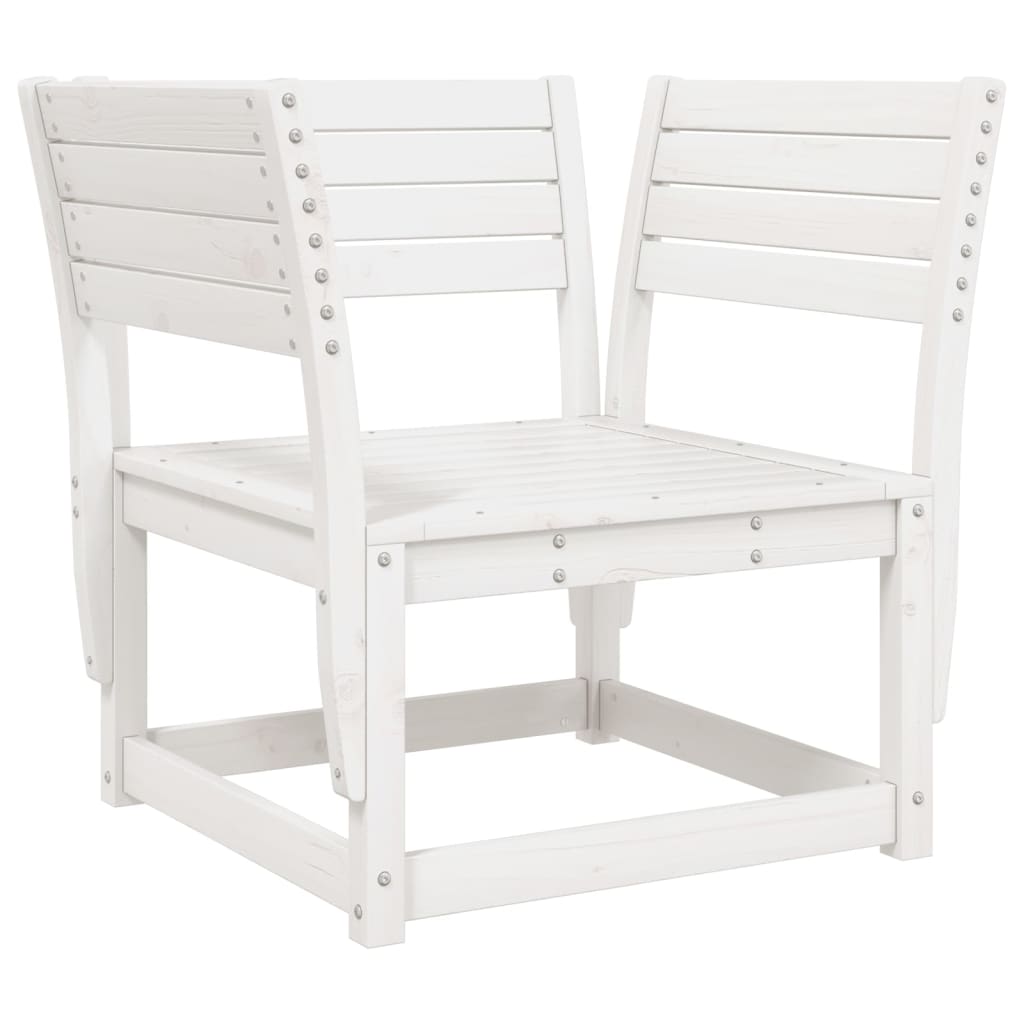 Garden Chair | White | Solid pine wood | Standard | Durable