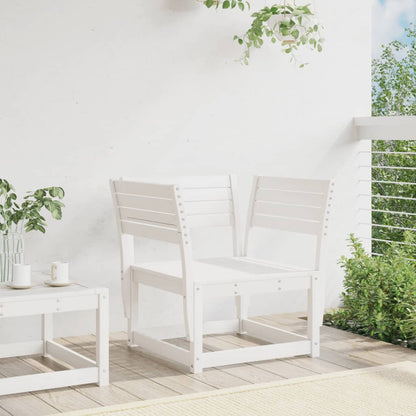 Garden Chair | White | Solid pine wood | Standard | Durable