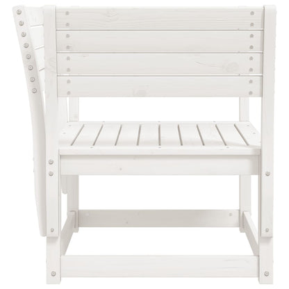 Garden Chair | White | Solid pine wood | Standard | Durable