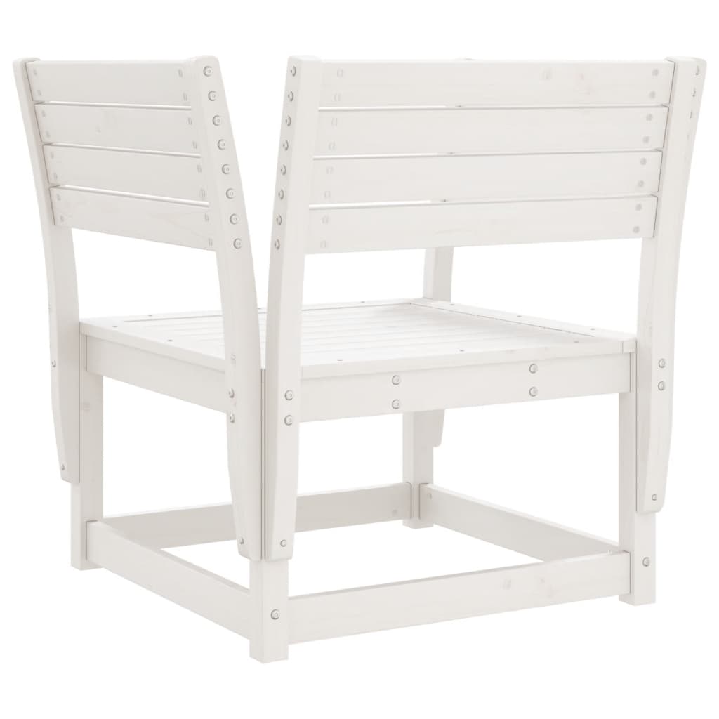 Garden Chair | White | Solid pine wood | Standard | Durable