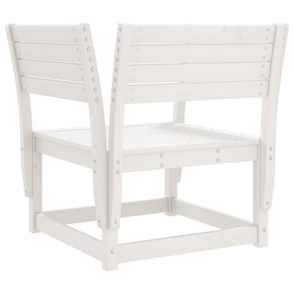 Garden Chair | White | Solid pine wood | Standard | Durable