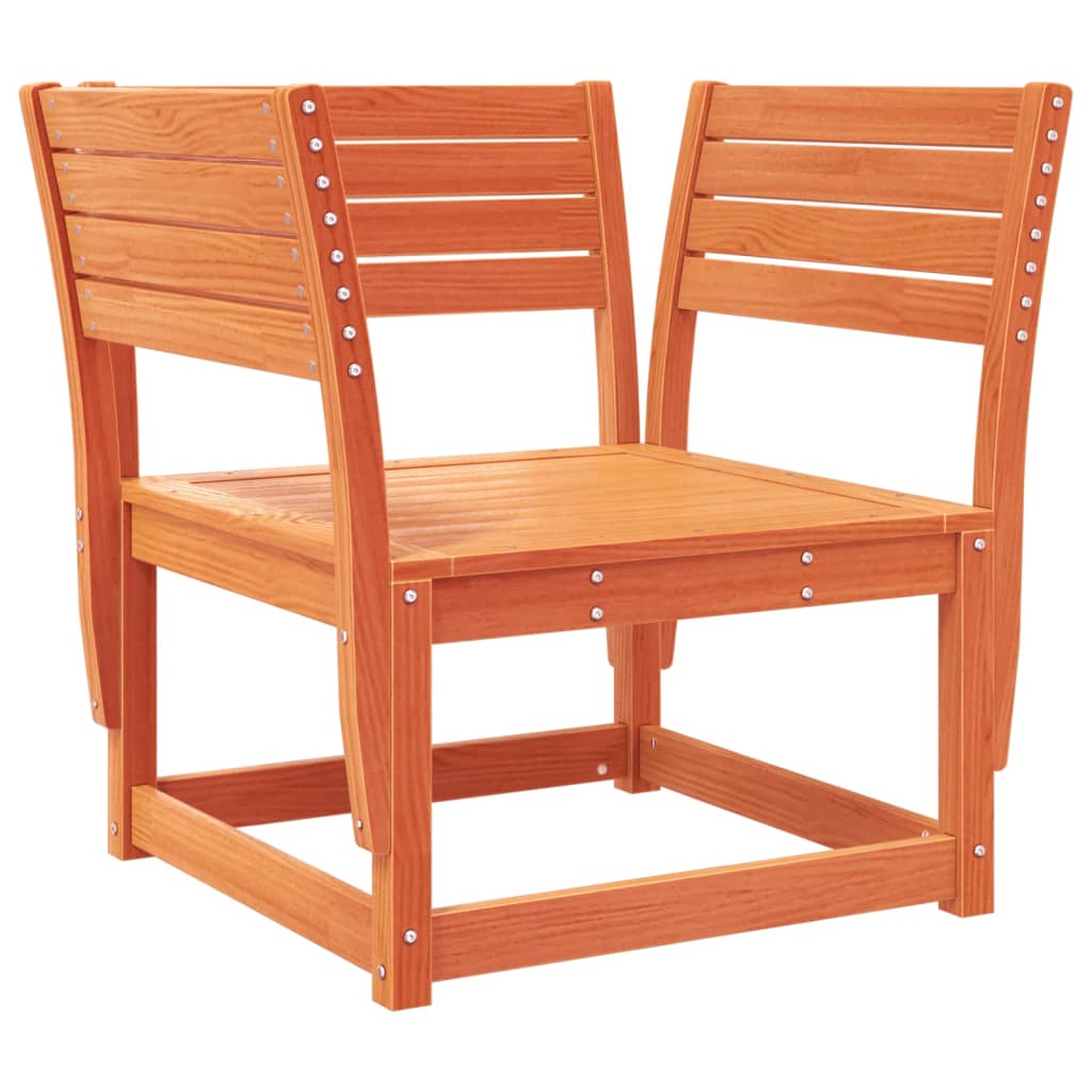 Garden Chair | Wax brown | Solid pine wood | Standard | Modular