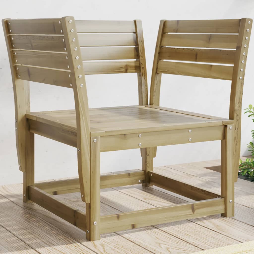 Garden Chair | Natural Wood | Vacuum Pressure Impregnated Pinewood