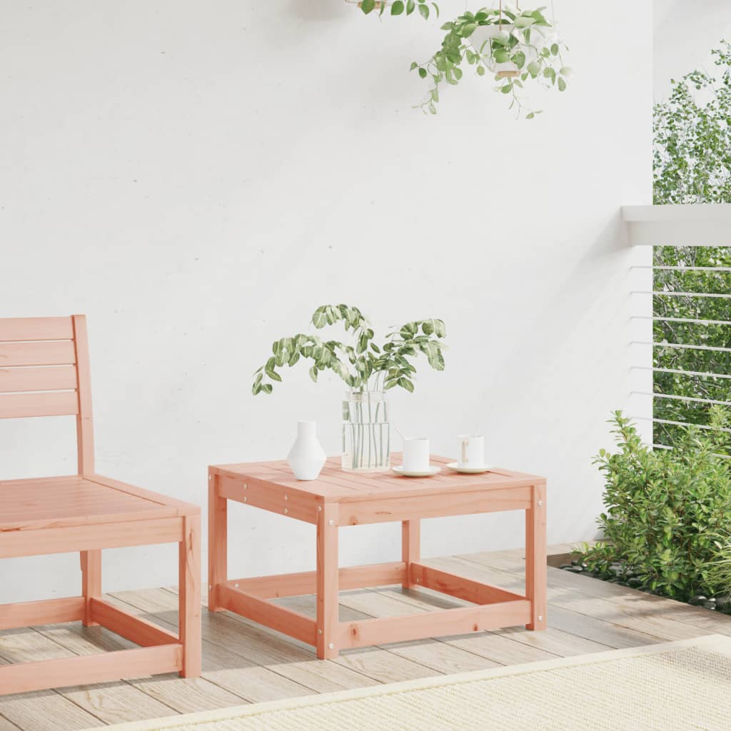 Garden Footstool | Natural Wood | Solid Douglas Fir | Standard | Modular