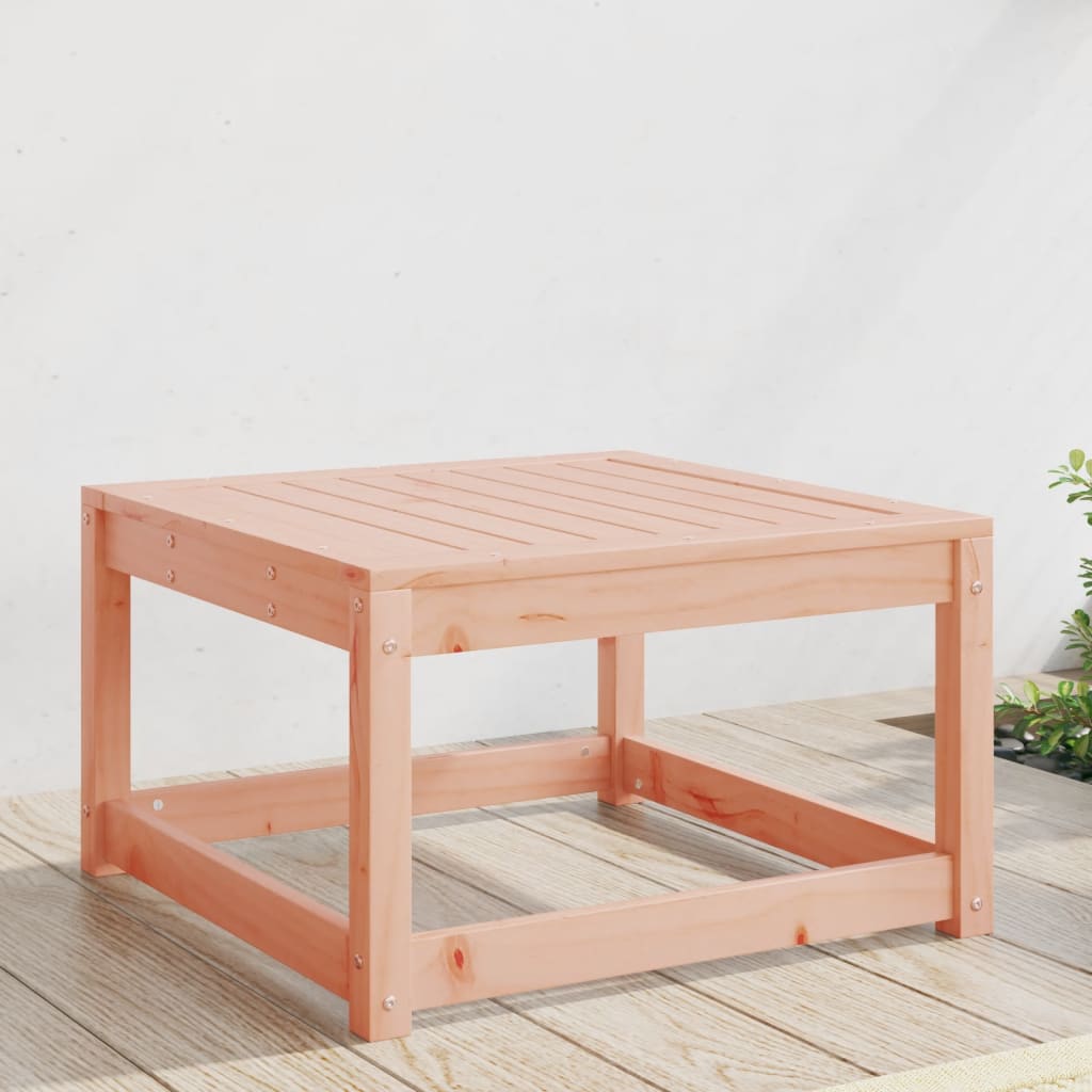 Garden Footstool | Natural Wood | Solid Douglas Fir | Standard | Modular