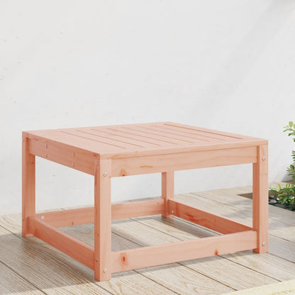 Garden Footstool | Natural Wood | Solid Douglas Fir | Standard | Modular