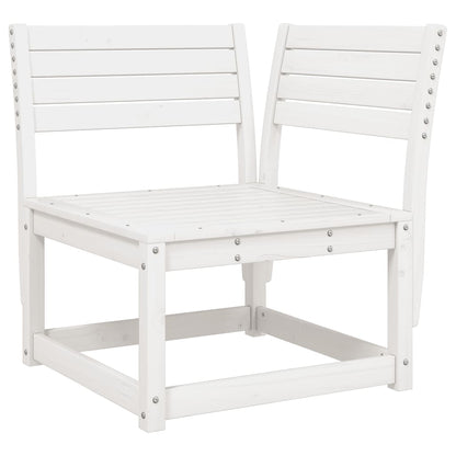 Garden Sofa | White | Solid pine wood, Polyester | Standard | Modular