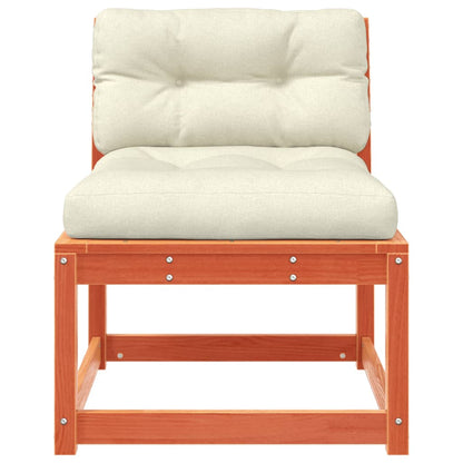 Garden Sofa | Wax brown | Solid pine wood, Polyester | Modular