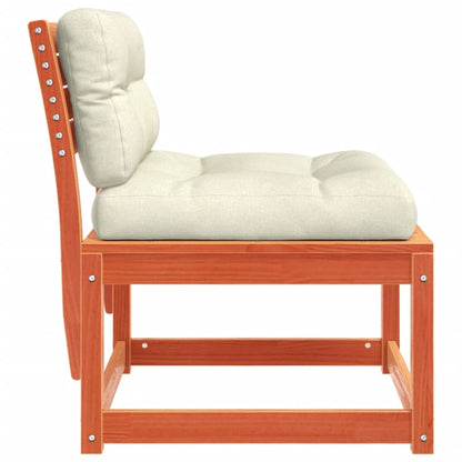 Garden Sofa | Wax brown | Solid pine wood, Polyester | Modular