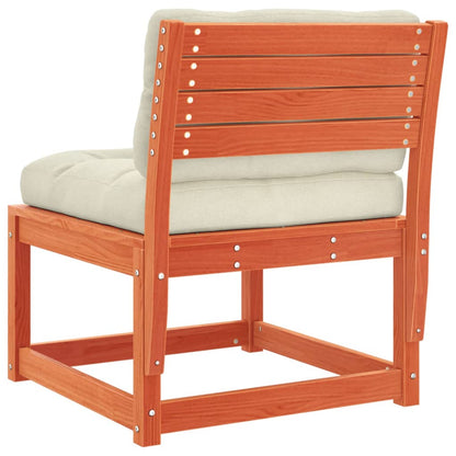 Garden Sofa | Wax brown | Solid pine wood, Polyester | Modular