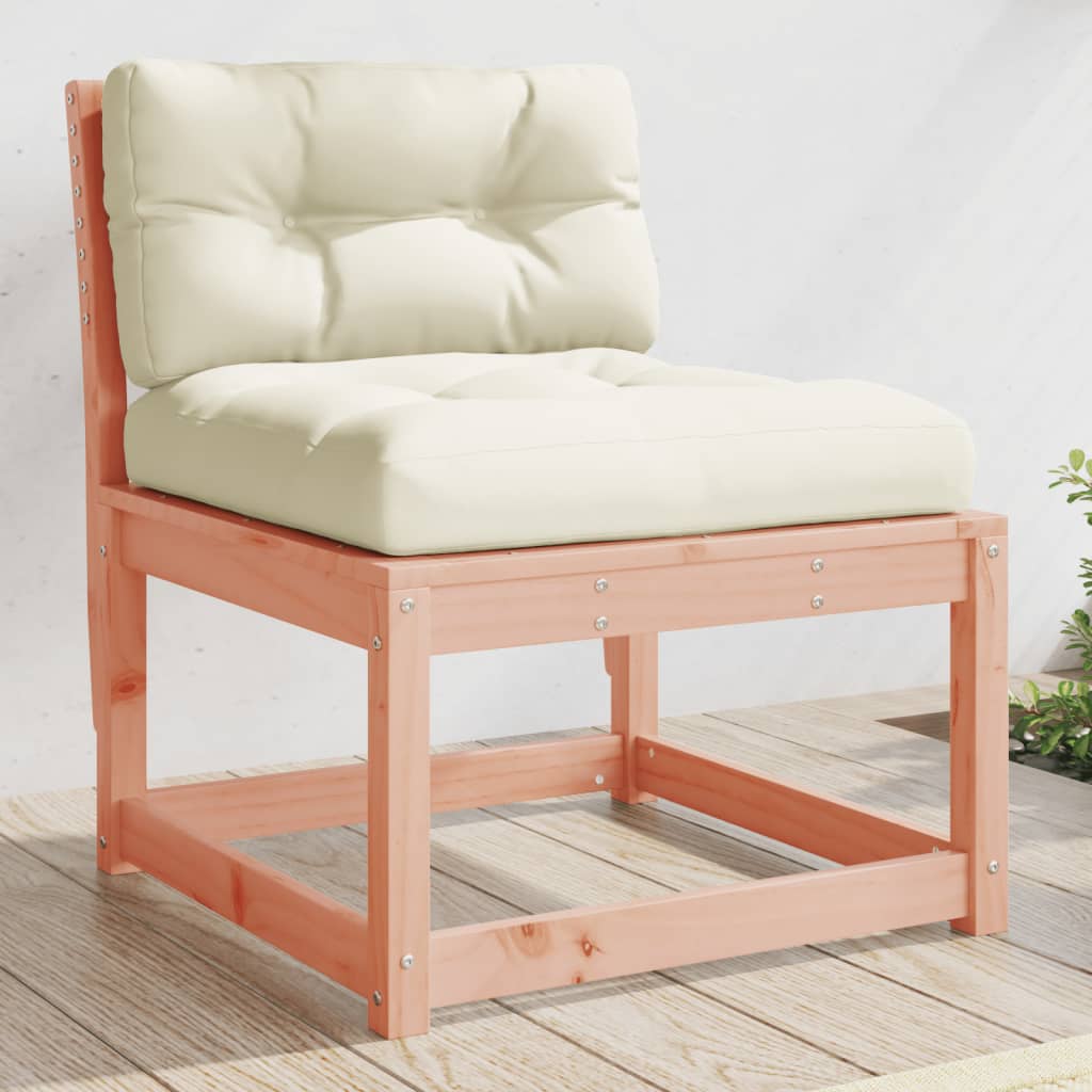 Garden Sofa | Cream White | Solid Douglas wood, Polyester | Medium