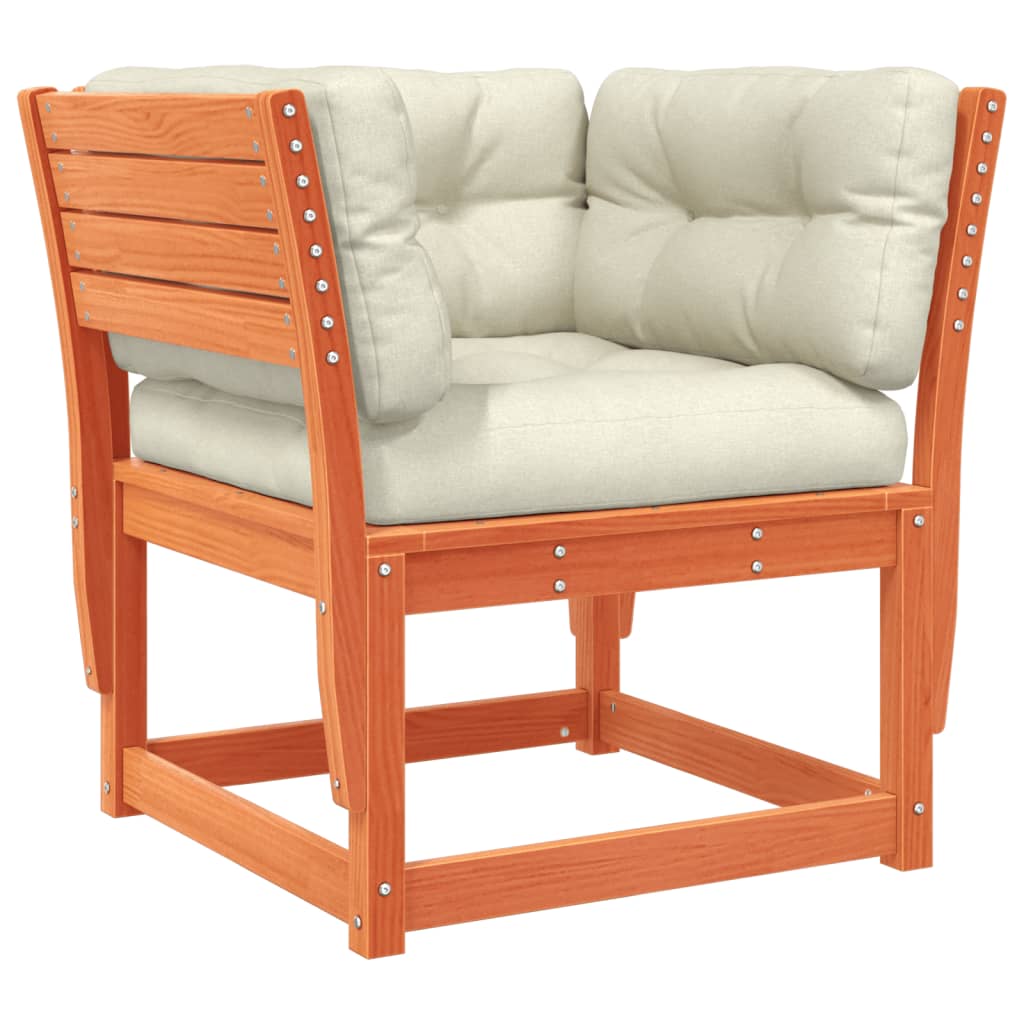 Garden Sofa | Wax Brown | Solid Pine Wood | Medium | Modular
