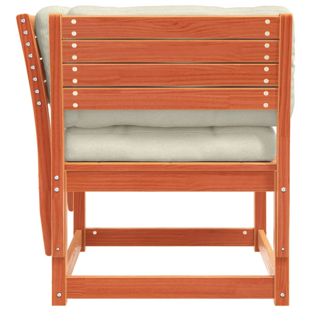 Garden Sofa | Wax Brown | Solid Pine Wood | Medium | Modular