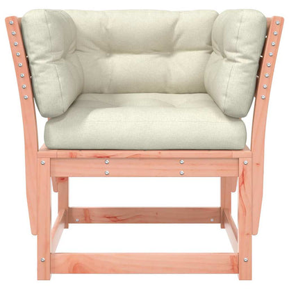 Garden Sofa | Cream white, Natural wood