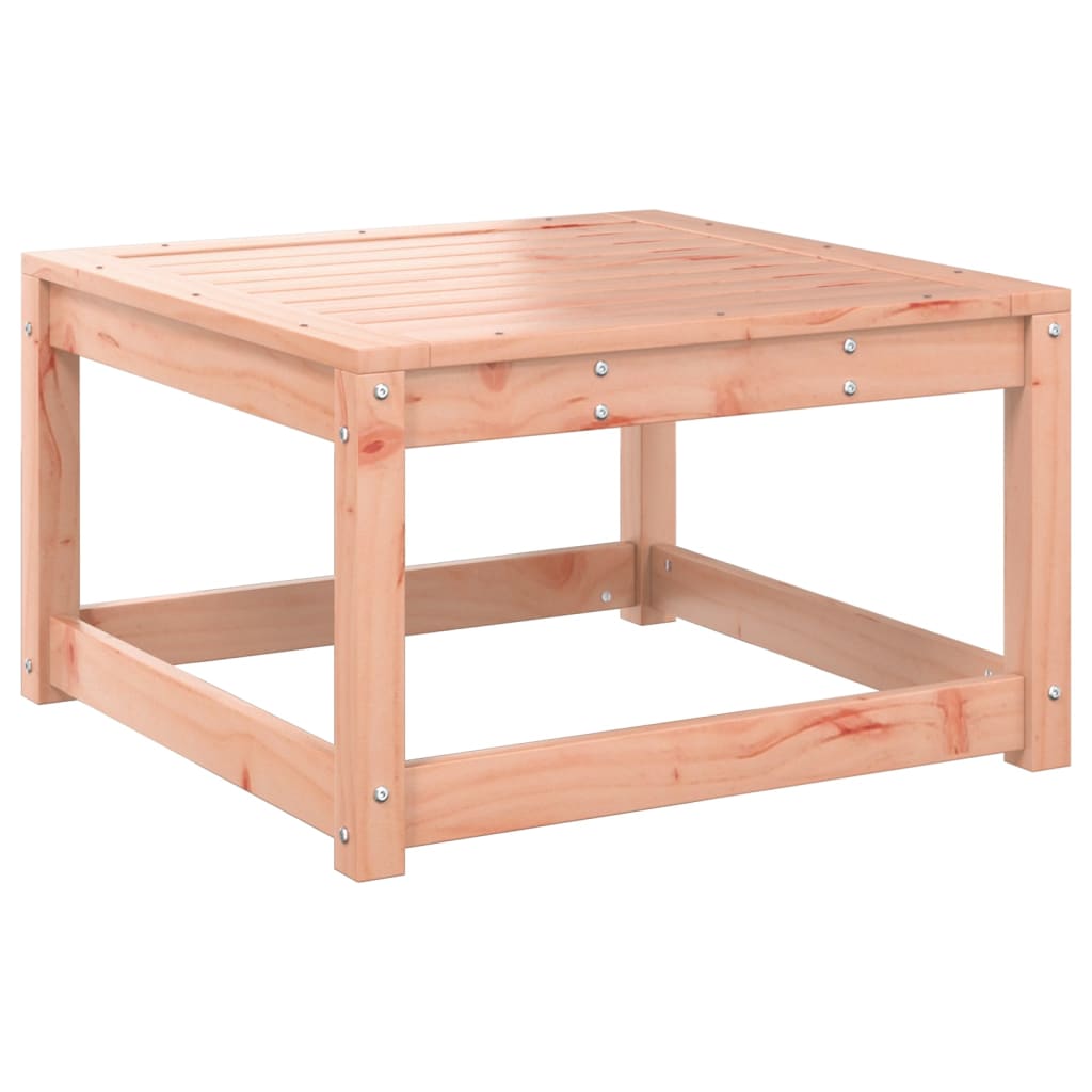 Garden Footstool | Cream white | Solid douglas wood | Medium | Modular