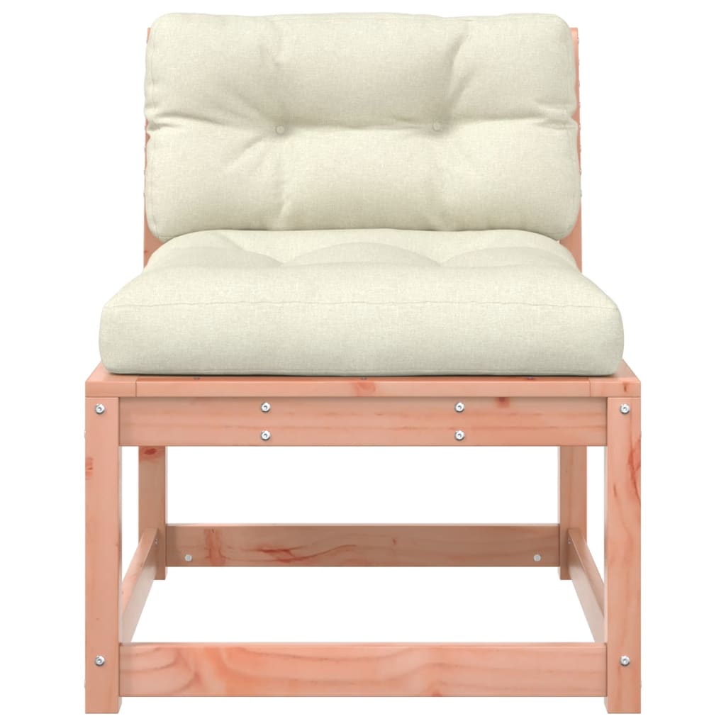 Garden Sofa | Set of 2 | Cream white | Solid Douglas wood, Polyester