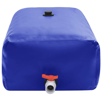 Water Tank with Tap Foldable 100 L PVC