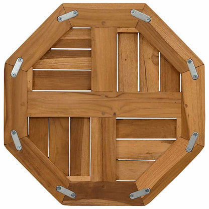 Table Top 40x40x2.5 cm Octagonal Solid Wood Teak