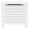 Storage Box with Lid RANA White 60x49x54 cm Solid Wood Pine