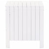 Storage Box with Lid RANA White 60x49x54 cm Solid Wood Pine