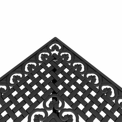 Garden Dining Set | Black | Cast aluminium | Durable