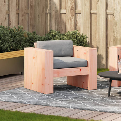Garden Sofa | Natural Wood | Solid Douglas Fir Wood | Single | Durable