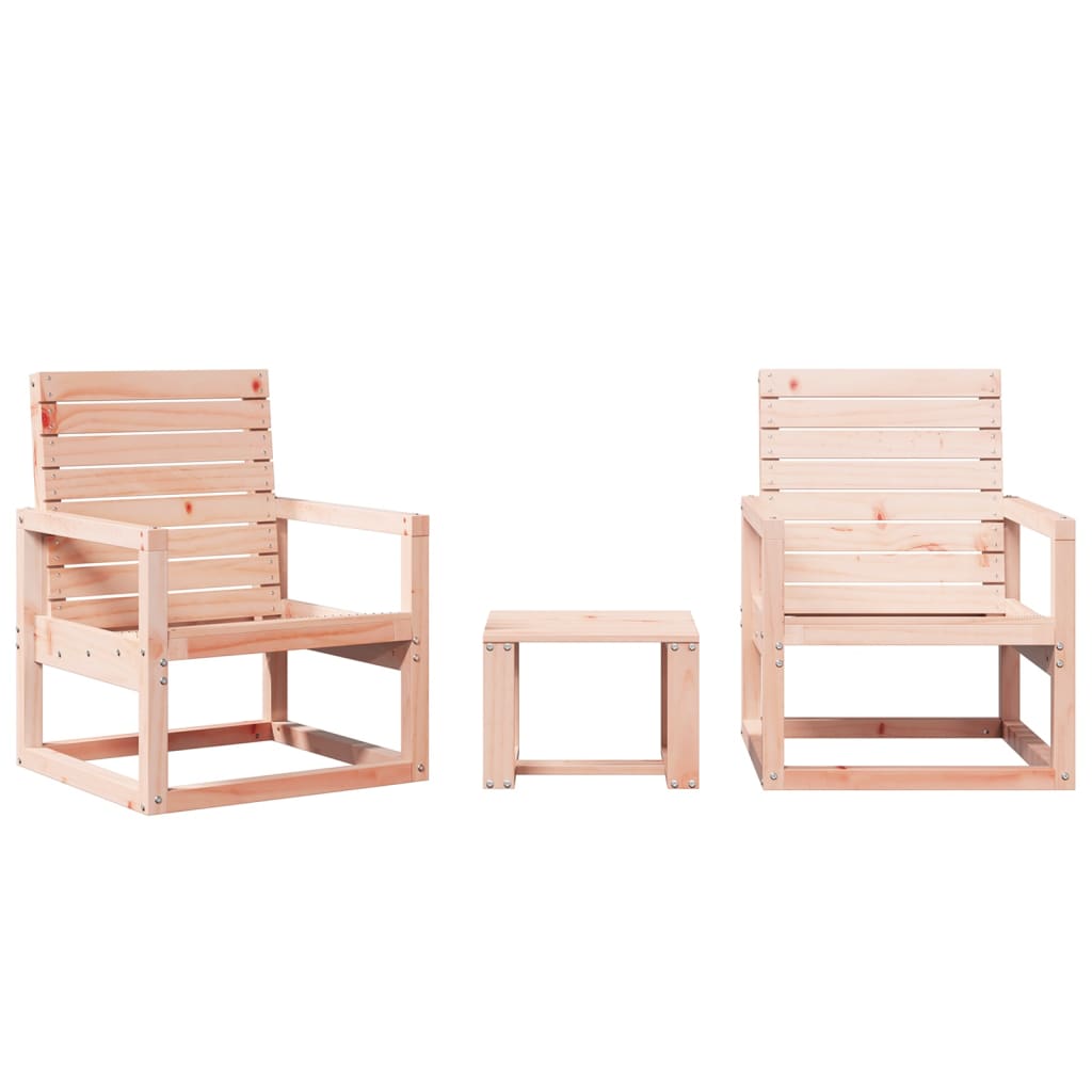 Garden Lounge Set | Natural wood | Solid douglas wood