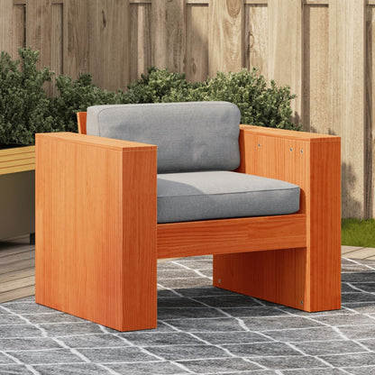 Garden Sofa | Wax brown | Solid pine wood | Small | Durable | Garden Sofa