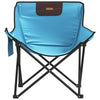 Camping Chairs with Pocket Foldable 2 pcs Bright Blue