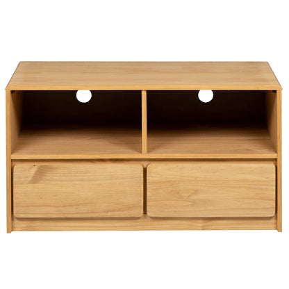 TV Cabinet SAUDA Oak 99x43x55 cm Solid Wood Pine
