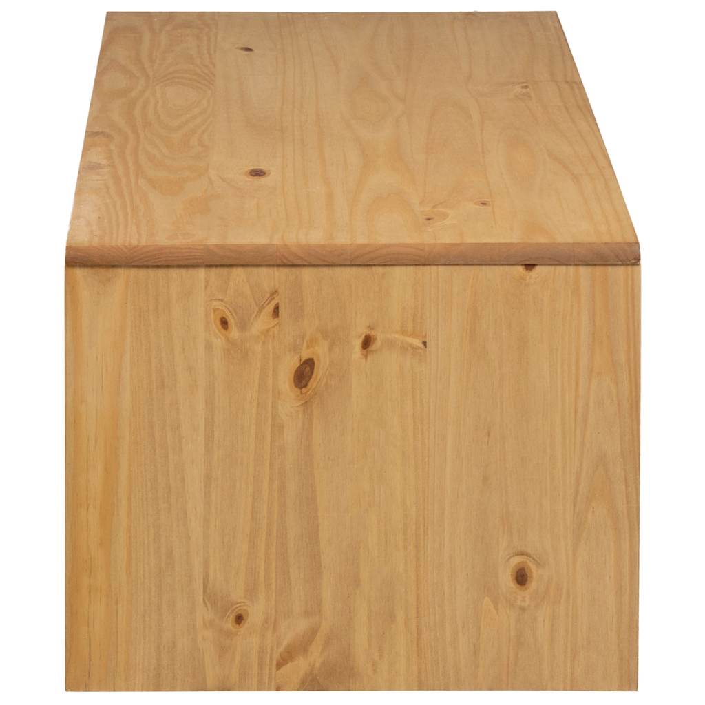 Coffee Table SAUDA Oak 99x55x45 cm Solid Wood Pine