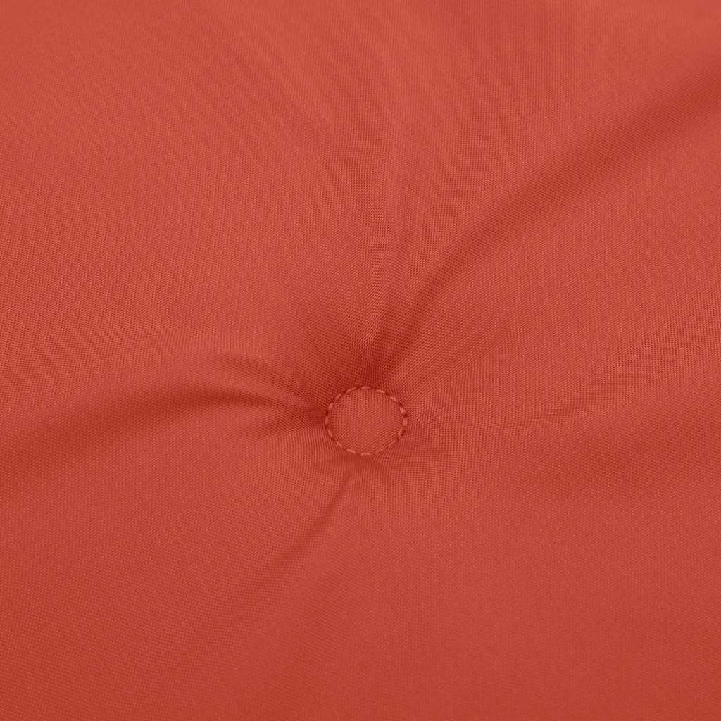 Deck Chair Cushion Melange Red (29.5"+41.3")x19.7"x1.6" Fabric