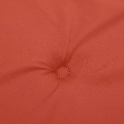 Deck Chair Cushion Melange Red (29.5"+41.3")x19.7"x1.6" Fabric