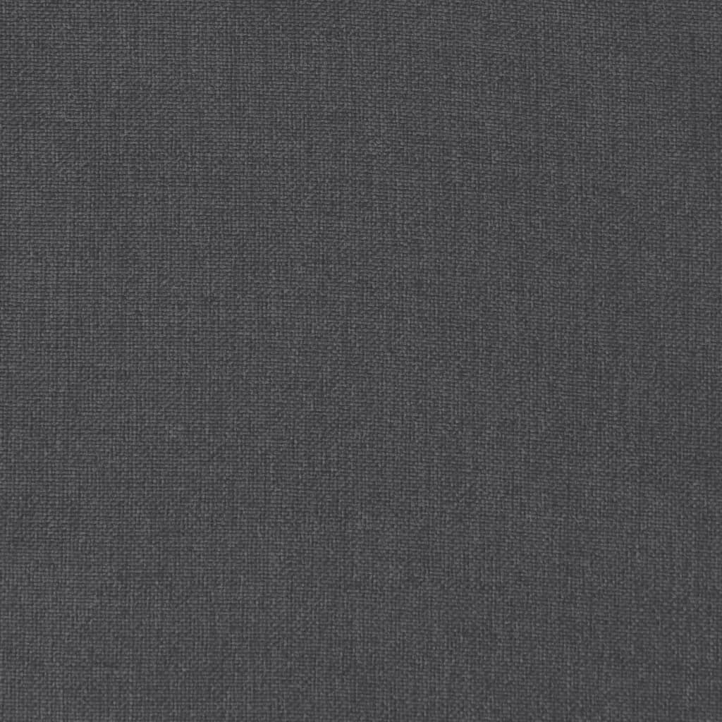 Garden Bench Cushion Melange Anthracite 39.4"x19.7"x2.8" Fabric