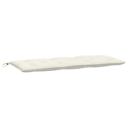 Garden Bench Cushion Melange Cream 47.2"x19.7"x2.8" Fabric
