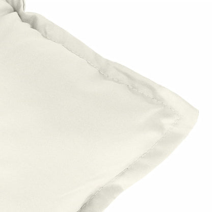 Garden Bench Cushion Melange Cream 47.2"x19.7"x2.8" Fabric