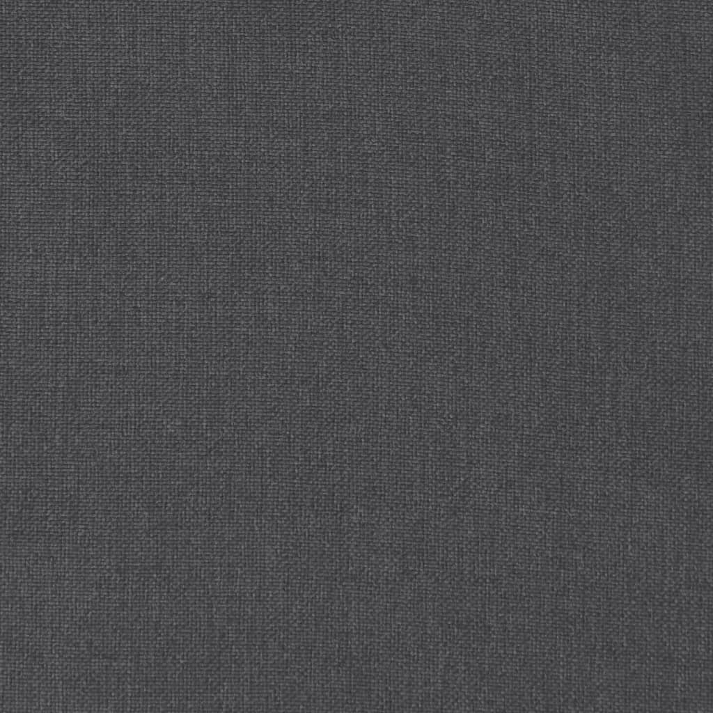Garden Bench Cushions 2 pcs Melange Anthracite 47.2"x19.7"x2.8" Fabric