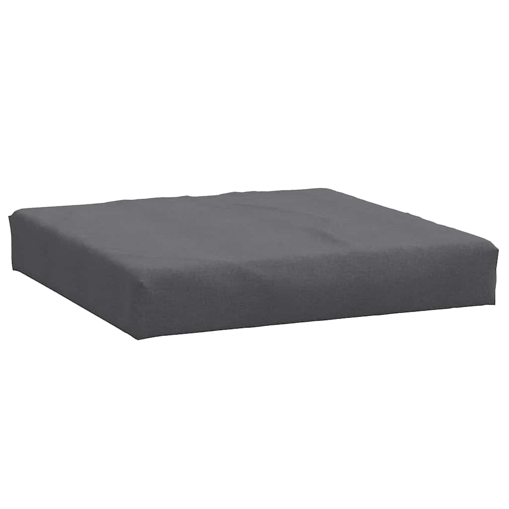 Pallet Cushions 3 pcs Melange Anthracite Fabric
