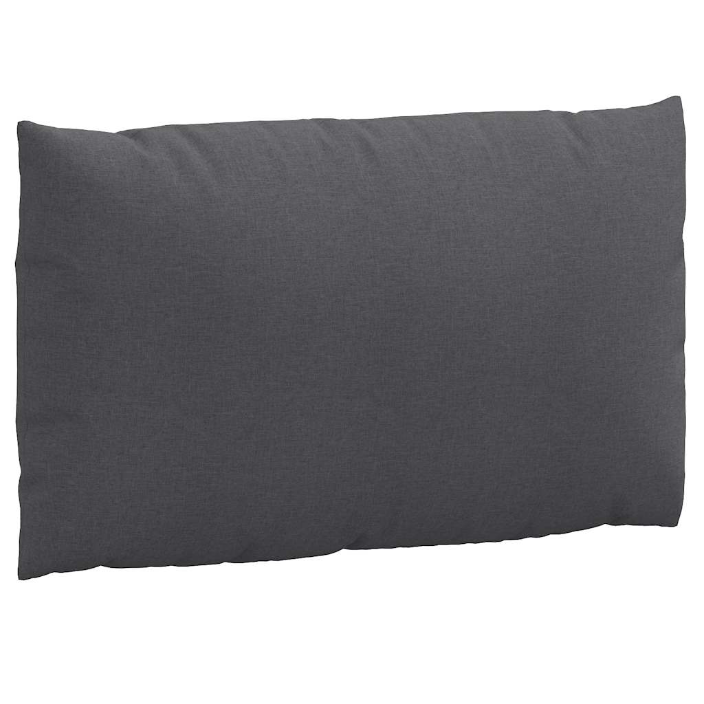 Pallet Cushions 3 pcs Melange Anthracite Fabric