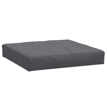 Pallet Cushion Melange Anthracite 23.6"x23.6"x3.7" Fabric