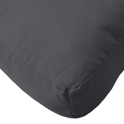 Pallet Cushion Melange Anthracite 23.6"x23.6"x3.7" Fabric