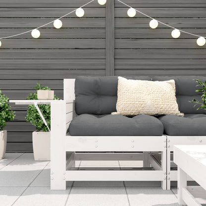 Garden Sofa | White | Solid pine wood | Compact | Modular | Garden Sofa