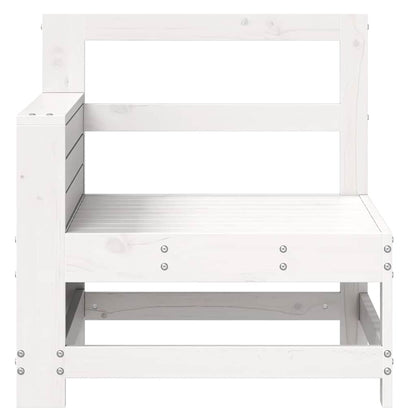 Garden Sofa | White | Solid pine wood | Compact | Modular | Garden Sofa
