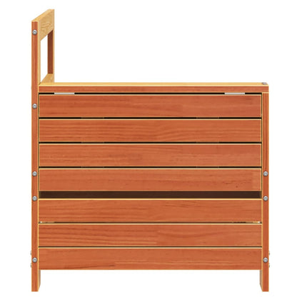 Garden Sofa | Wax brown | Solid pine wood | Single | Modular
