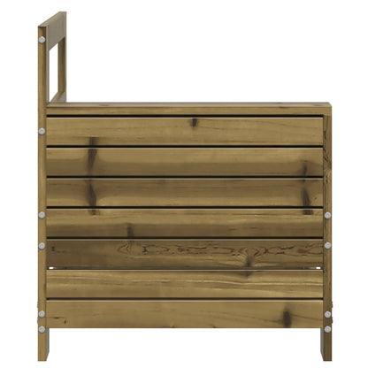 Garden Sofa | Impregnated Wood Pine | 69x62x70.5 cm | Modular