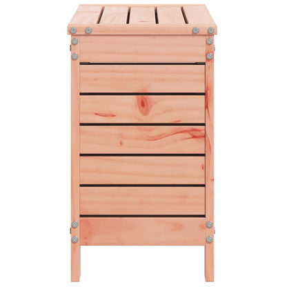 Garden Footstool | Natural Wood | Solid Douglas Wood | Medium | Modular