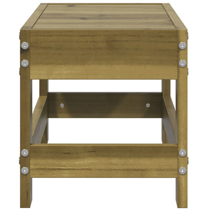 Garden Footstool 62x30x32 cm Impregnated Wood Pine