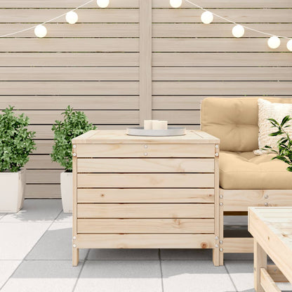 Garden Footstool | Natural Pine | Solid Pine Wood | Standard | Modular