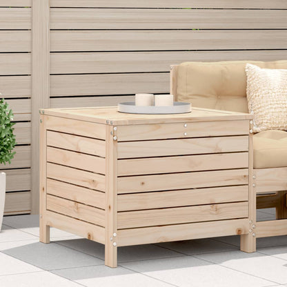 Garden Footstool | Natural Pine | Solid Pine Wood | Standard | Modular